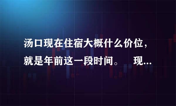 汤口现在住宿大概什么价位，就是年前这一段时间。 现在是降项突想淡季，旅馆多吗?