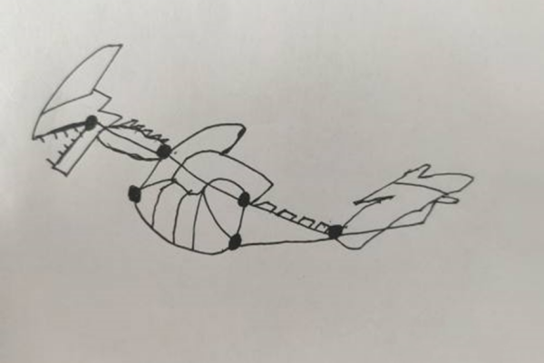 怎么画火柴人机甲