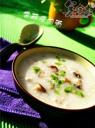 香菇瘦肉来自粥