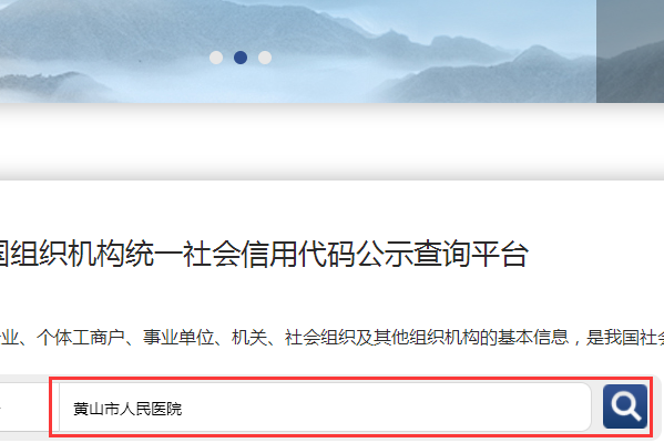 医疗机构来自组织机构代码怎么查询