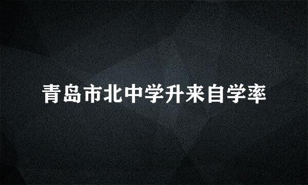 青岛市北中学升来自学率