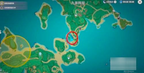 原神医樱雷樱树位置