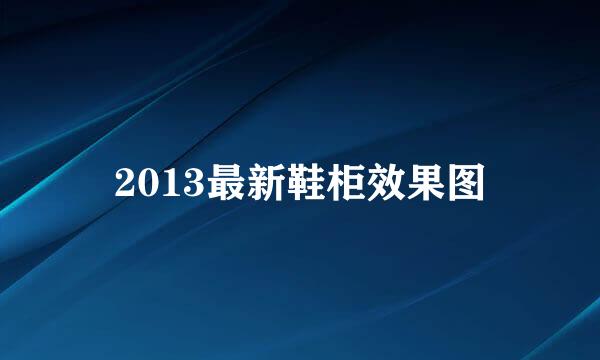 2013最新鞋柜效果图