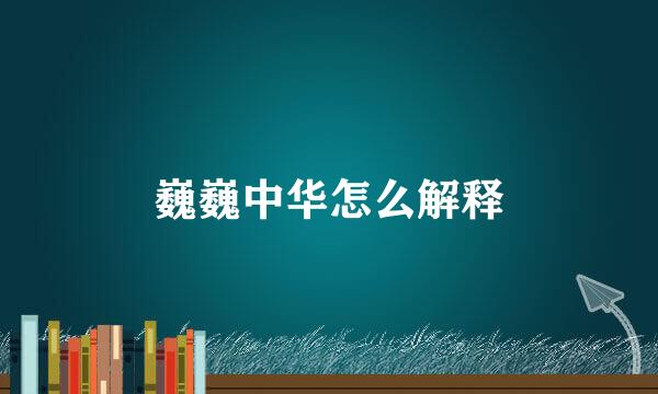 巍巍中华怎么解释
