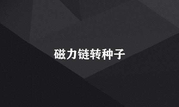 磁力链转种子