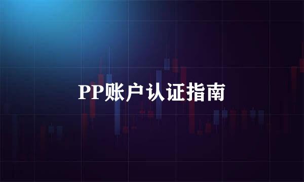 PP账户认证指南