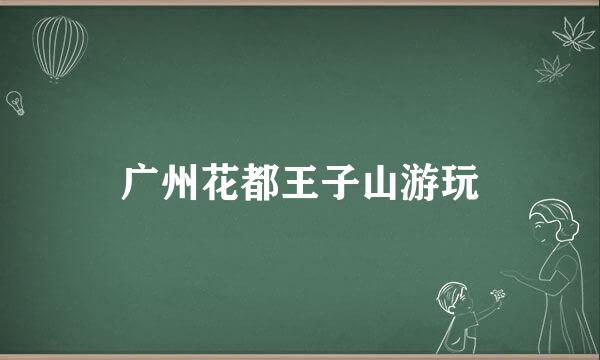 广州花都王子山游玩