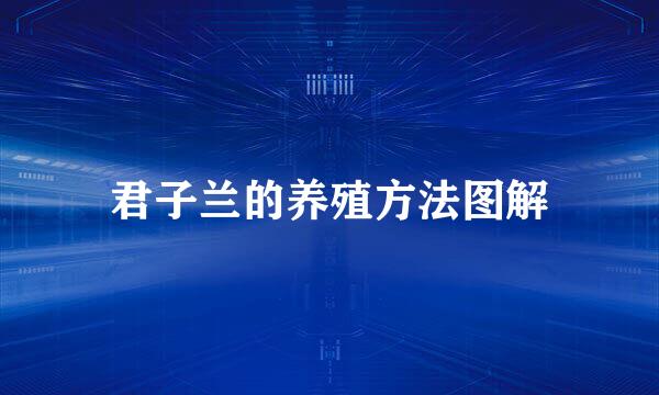 君子兰的养殖方法图解