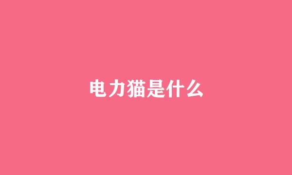 电力猫是什么