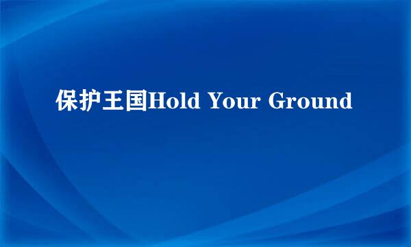保护王国Hold Your Ground