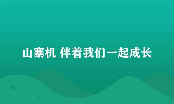 山寨机 伴着我们一起成长