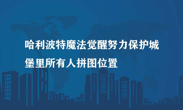哈利波特魔法觉醒努力保护城堡里所有人拼图位置