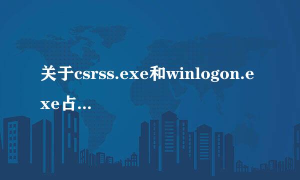 关于csrss.exe和winlogon.exe占用CPU100%