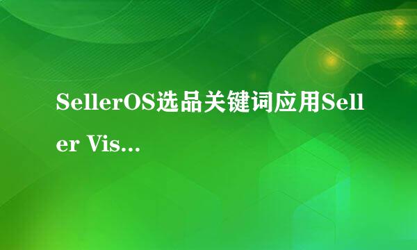 SellerOS选品关键词应用Seller Vision操作指导
