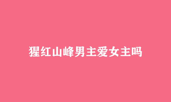 猩红山峰男主爱女主吗