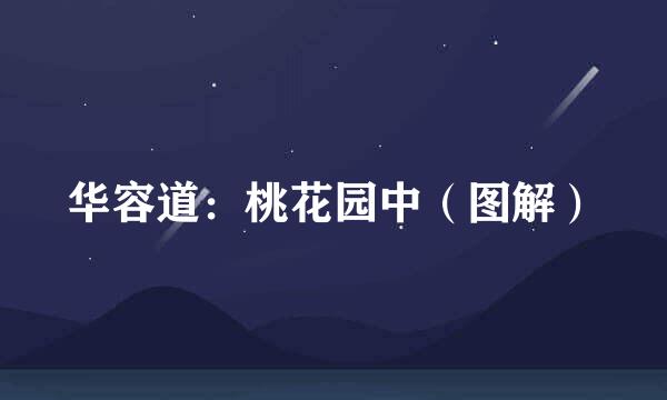 华容道：桃花园中（图解）