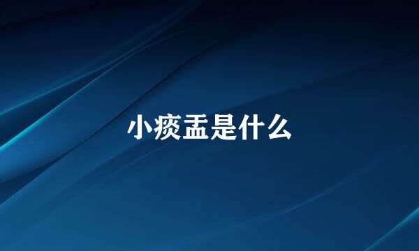 小痰盂是什么